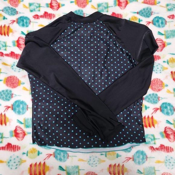 Brand New Crop Long Sleeve Swimsuit 2 pieces XS - Picture 3 of 4